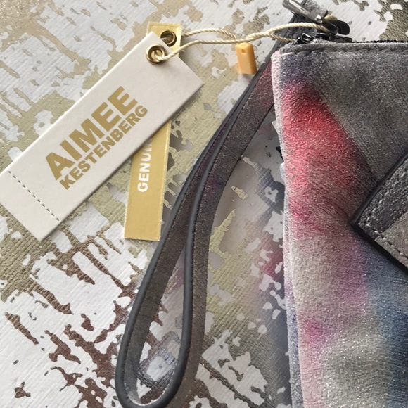 NWT Aimee Kestenberg Wristlet/Clutch -2ways 2wear! - Picture 2 of 8
